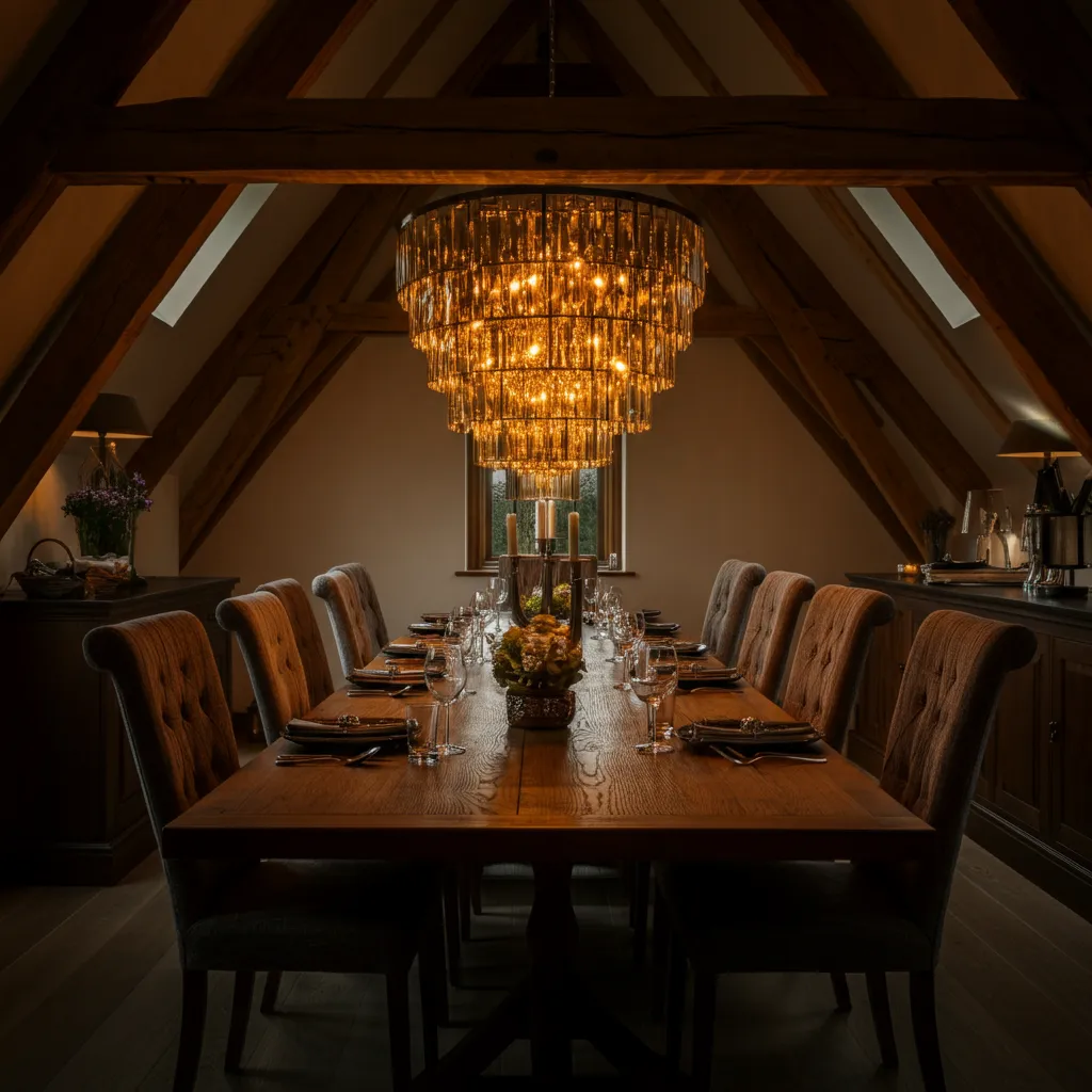 Dining room rafters